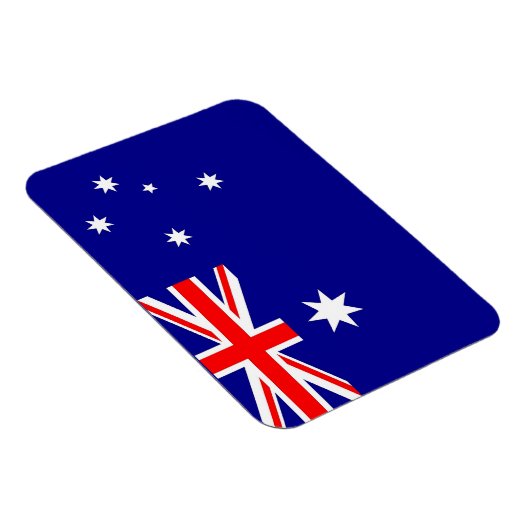 Patriottische flexibele magneet met vlag van Austr (Rechterzijde)