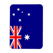 Patriottische flexibele magneet met vlag van Austr (Verticaal)