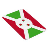 Patriottische flexibele magneet met vlag van Burun (Rechterzijde)