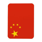 Patriottische flexibele magneet met vlag van China (Verticaal)