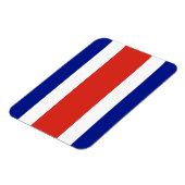 Patriottische flexibele magneet met vlag van Costa (Linkerzijde)