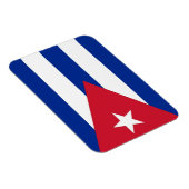 Patriottische flexibele magneet met vlag van Cuba (Rechterzijde)