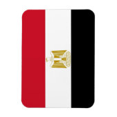 Patriottische flexibele magneet met vlag van Egypt (Verticaal)
