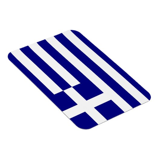 Patriottische flexibele magneet met vlag van Griek (Rechterzijde)