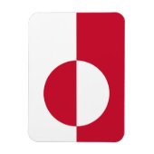 Patriottische flexibele magneet met vlag van Groen (Verticaal)