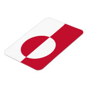 Patriottische flexibele magneet met vlag van Groen (Linkerzijde)