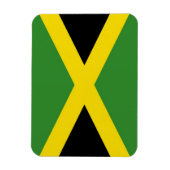 Patriottische flexibele magneet met vlag van Jamai (Verticaal)