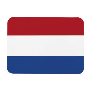 Patriottische flexibele magneet met vlag van Neder