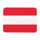 Patriottische flexibele magneet met vlag van Ooste (Horizontaal)