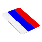 Patriottische flexibele magneet met vlag van Rusla (Rechterzijde)
