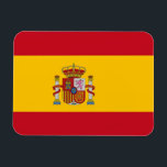 Patriottische flexibele magneet met vlag van Spanj<br><div class="desc">Versier uw ruimte met onze flexibele magneet met de vlag van Spanje! Deze magneet, vervaardigd met aandacht voor detail, is meer dan alleen een decoratie; het is een viering van het rijke culturele erfgoed en de nationale trots van Spanje. Het ontwerp toont met trots de iconische rode en gele strepen...</div>