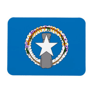 Patriottische flexibele magneet Noordelijke Mariaa