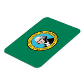 Patriottische flexibele magneet, vlag van de staat magneet (Linkerzijde)