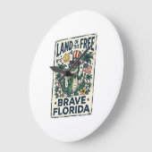 Patriottische Florida-alligator 4 juli Grote Klok (Hoek)