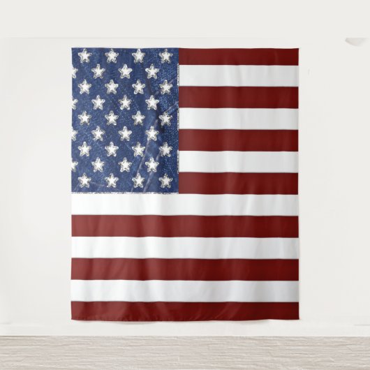 Patriottische fotobackground-tapijt wandkleed (Voorkant)