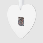 Patriottische Frankenstein Vrijheid Bruut Horror M Ornament (voorkant)
