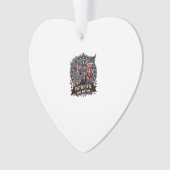 Patriottische Frankenstein Vrijheid Bruut Horror M Ornament (voorkant)