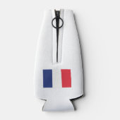 Patriottische Franse vlag BASTILLE DAG Flesjeskoeler (Achterkant)