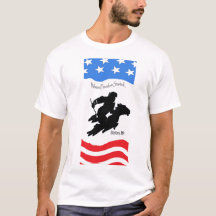 Patriottische Freedom TShirt met vlag en Paul Reve