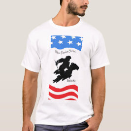 Patriottische Freedom TShirt met vlag en Paul Reve