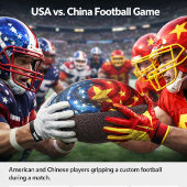 Patriottische fusie voetbal american football
