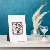 Patriottische Gans Vintage Gravure Fotoplaat (Zijkant)