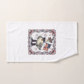 Patriottische Gans Vintage Gravure Handdoek (Handdoek)