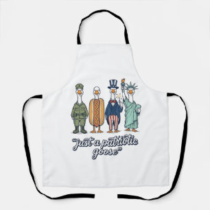 Patriottische Ganzen Opstelling Vintage Vector T-s Schort