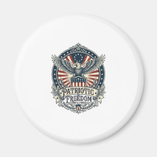 Patriottische Geboortejaar Serie Vector Grafische  Magneet