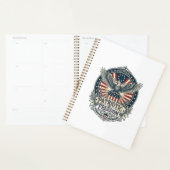 Patriottische Geboortejaar Serie Vector Grafische Planner (Display)
