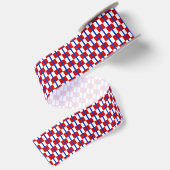 Patriottische geruite lint (Achterkant)