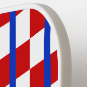 Patriottische geruite Pickleball-paddle Pickleball Paddle (Links Detail)