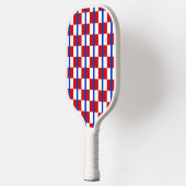 Patriottische geruite Pickleball-paddle Pickleball Paddle (Links)