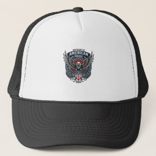 Patriottische Gevechtsvalk Patriottische Adelaar & Trucker Pet