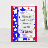 Patriottische gevoelens kaart (Voorkant)