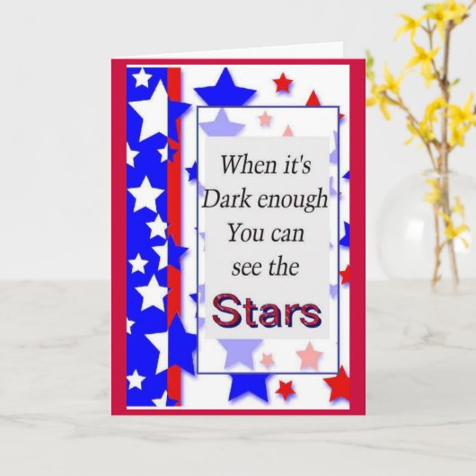 Patriottische gevoelens kaart (Gele Bloem)