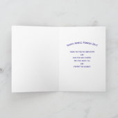 Patriottische, gewapende strijdkrachten Dag, Veren Kaart (Binnen)