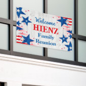  patriottische gezinshereniging spandoek (Buitenkant Gebouw)