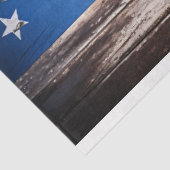 Patriottische gitaar 6 Decoupage papier (Detail)