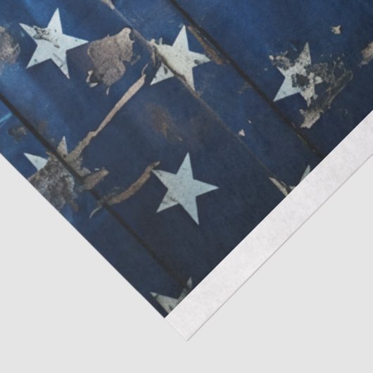 Patriottische gitaar 8 Decoupage papier (Detail)