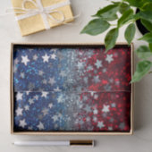Patriottische Glitters Tissuepapier (Geschenk)