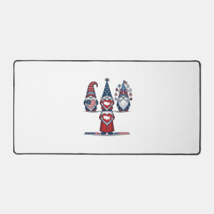Patriottische Gnome Trio Vintage Vector Ontwerp_1 Bureaumat