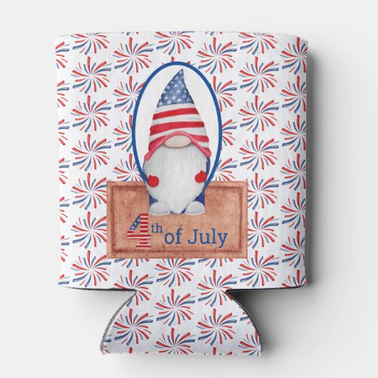 Patriottische Gnoom Koeler (Achterkant)