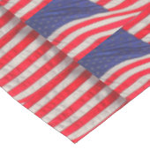 Patriottische God zegene Amerika Amerikaanse vlagg Tafelkleed (Gekanteld)