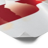 Patriottische God zegene Amerika en de soldaten Poster (Hoek)