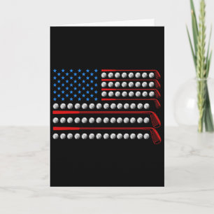 Patriottische Golf Usa Vlag Golfclubs 4 juli Gol Kaart