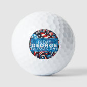Patriottische golfballen (Voorkant)