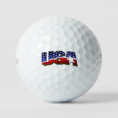 Patriottische golfballen (Voorkant)