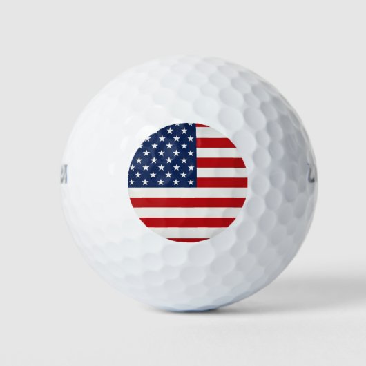 Patriottische golfballen (Voorkant)