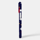 Patriottische golven Case-Mate iPhone case (Achterkant / Links)